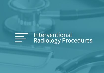 University of Alberta - Interventional Radiology Procedures logo over a teal gradient photo of a stethoscope. SAVIAN - Edmonton Web Design and Development